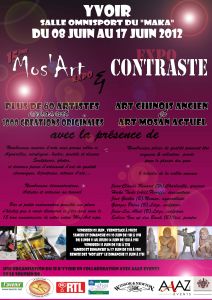 15ème Mos'art expo et expo Contraste 15ème Mos'art expo et expo Contraste